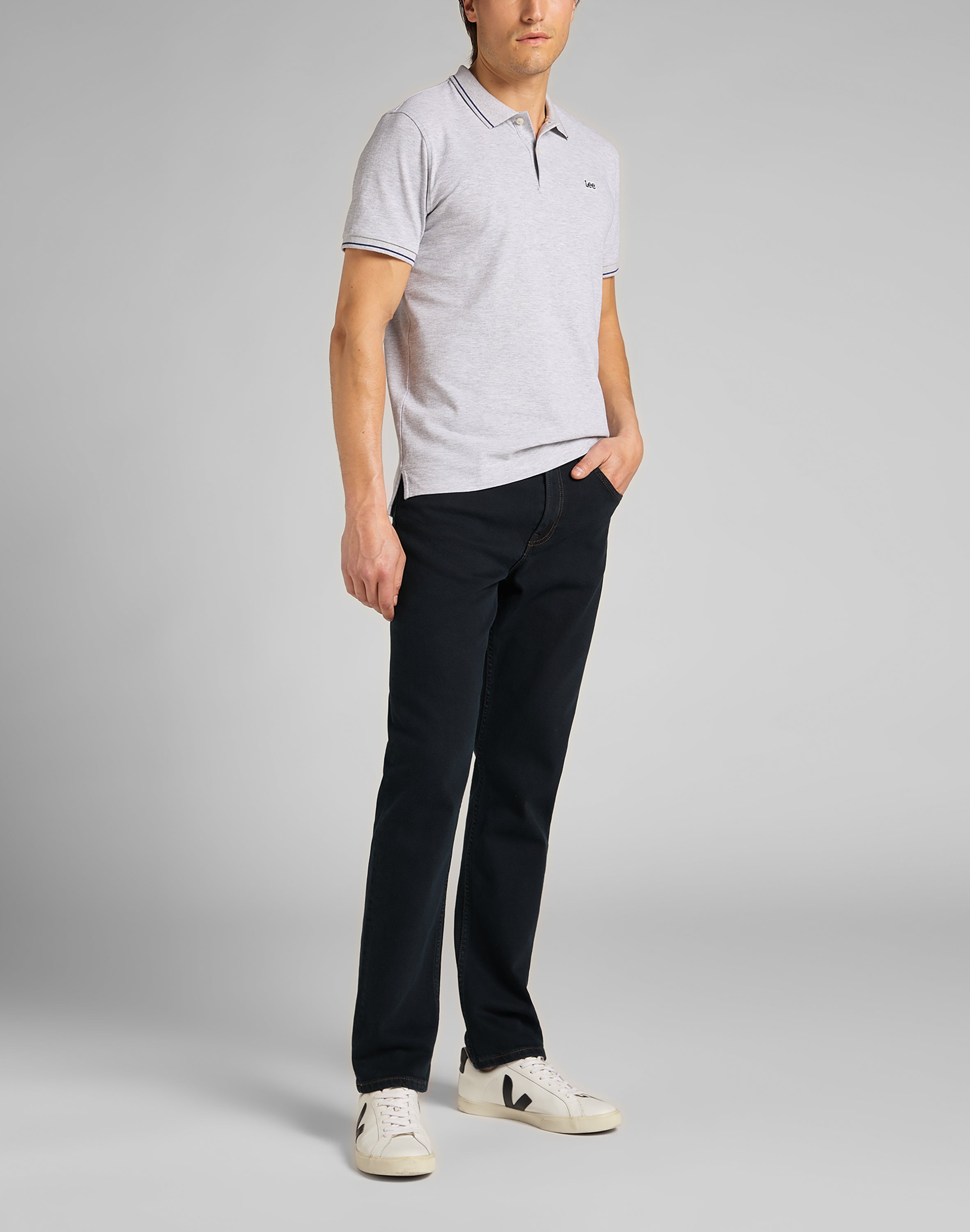LEE BROOKLYN STRAIGHT Jeans - Midnight Indigo Wash - 112140134 von LEE