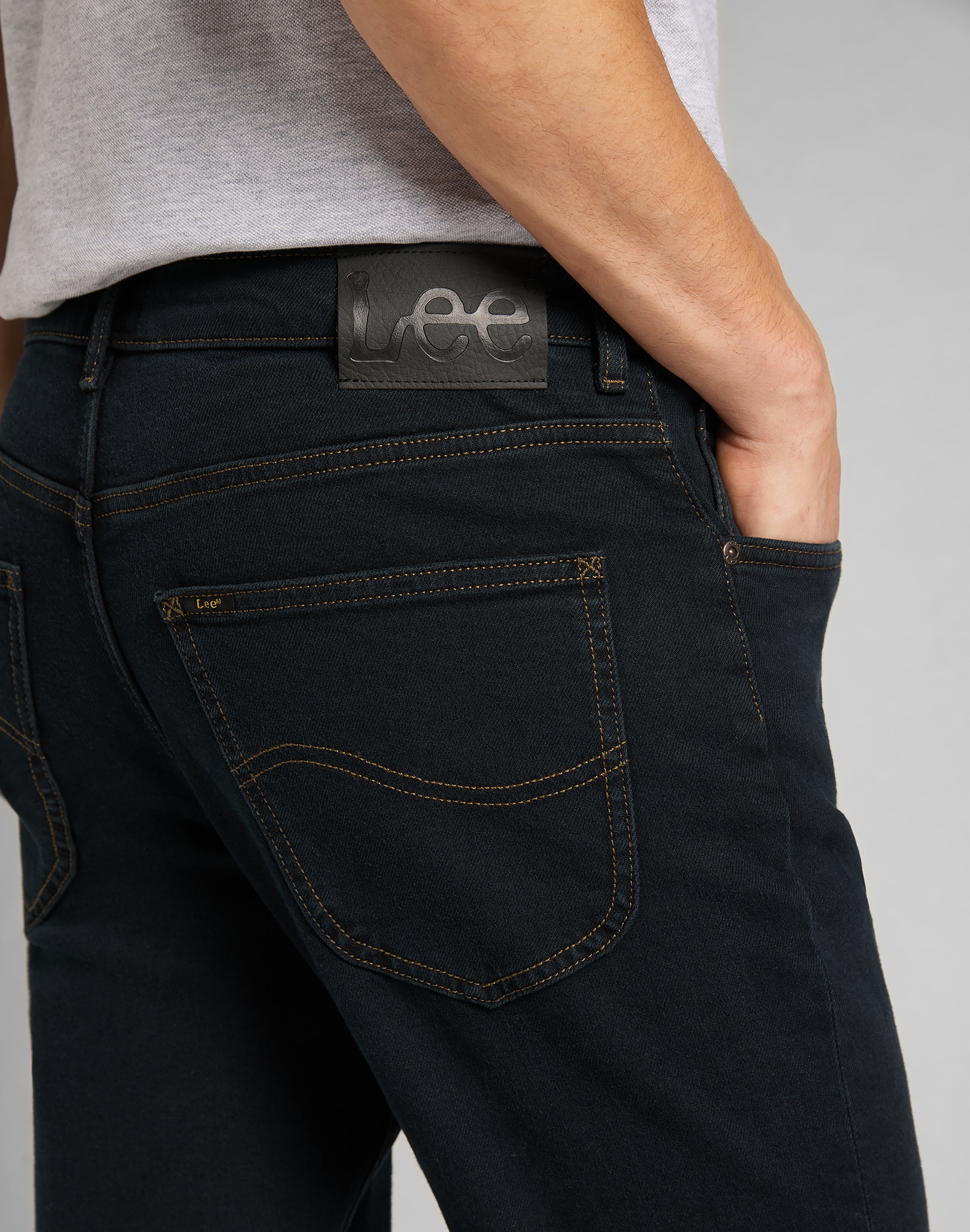 LEE BROOKLYN STRAIGHT Jeans - Midnight Indigo Wash - 112140134 von LEE