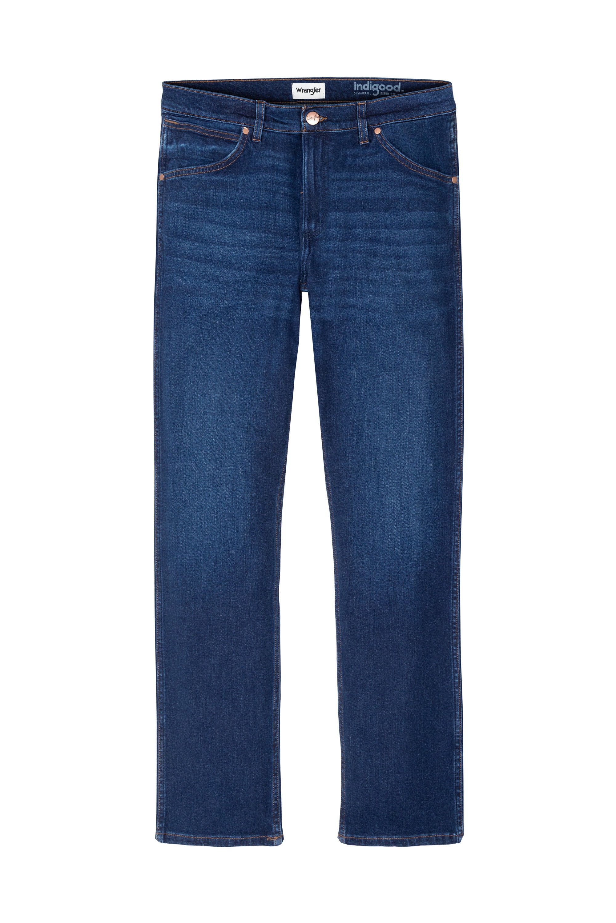 WRANGLER GREENSBORO the bullseye Five-Pocket - Indigo Sapphire Blue - W15QYI39K von Wrangler