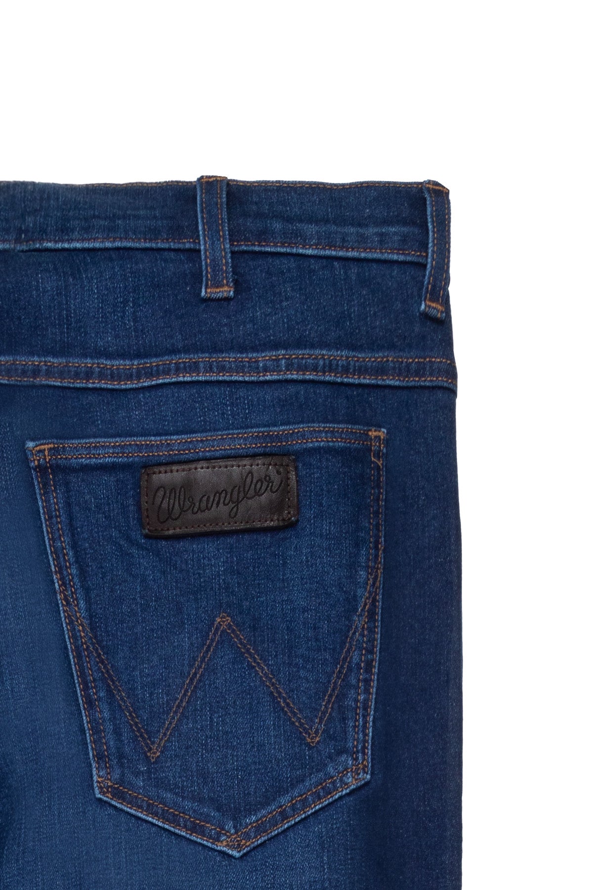 WRANGLER Larston Five Pocket - Indigo Compass Blue - W18SYI39K von Wrangler