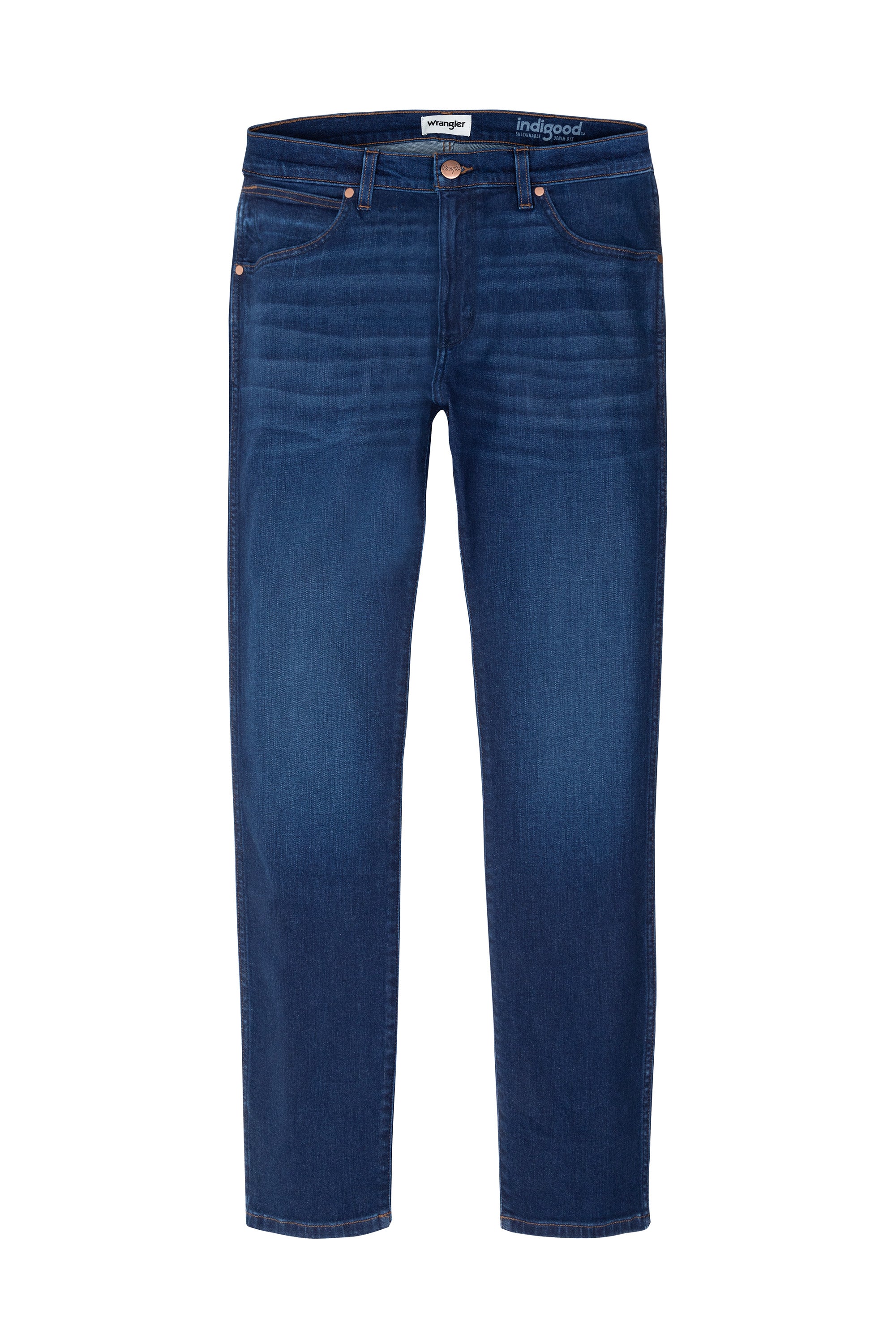 WRANGLER Larston Five Pocket - Indigo Compass Blue - W18SYI39K von Wrangler