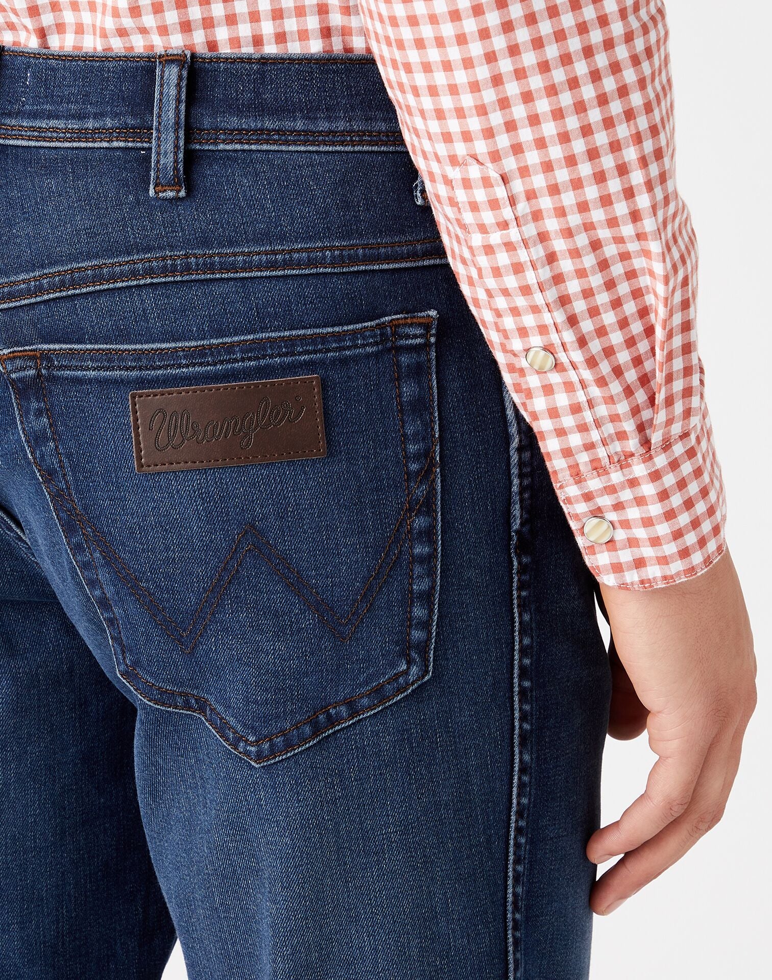 WRANGLER TEXAS SLIM - Midnight Indigo Wash - W12SCV39X