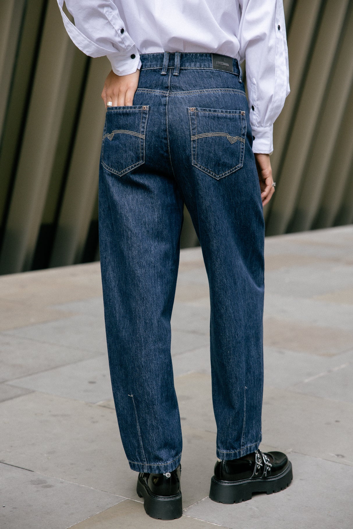 FREEMAN T. PORTER ROSALIA DENIM - Indigo Shadow Barrel - 25062 6031.F2311 von Freeman T. Porter