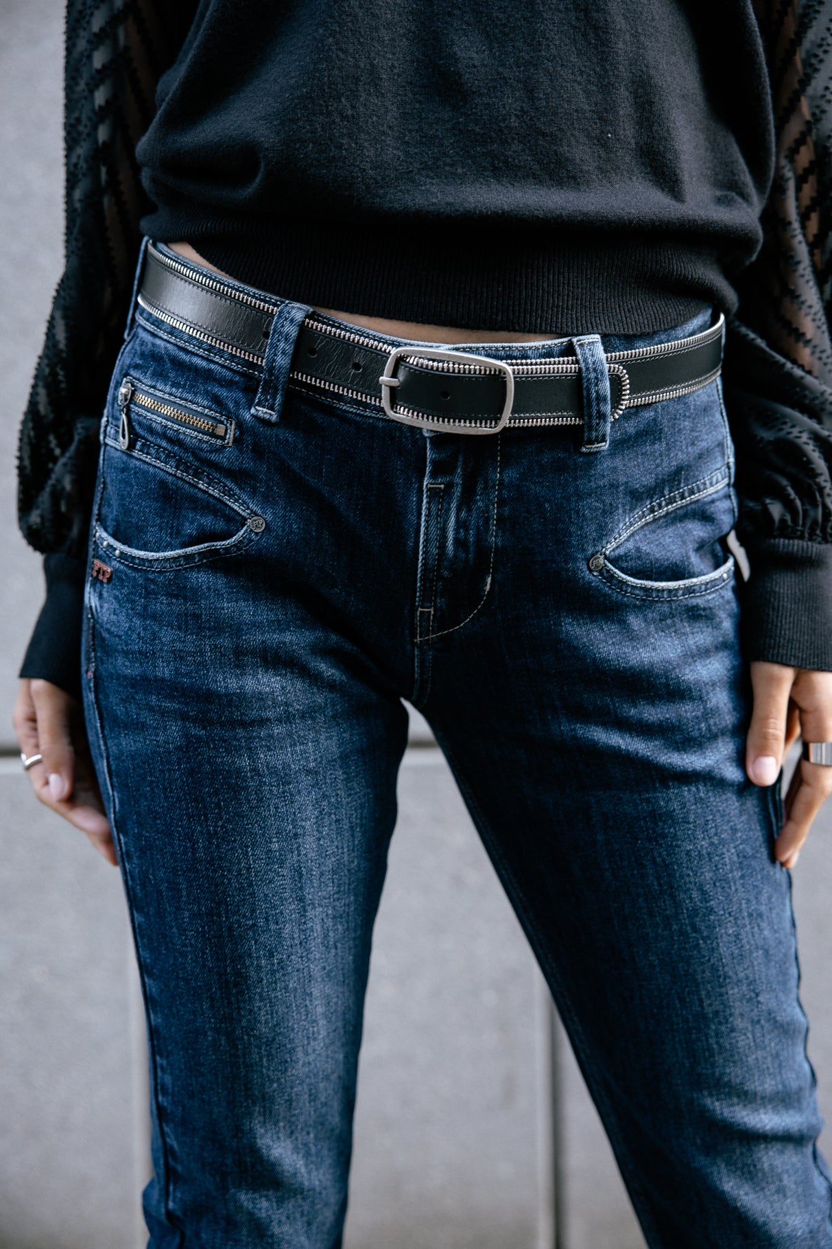 FREEMAN T. PORTER Alexa High Waist S-SDM battle - Indigo Stardust - 25874 6022.F2302 von Freeman T. Porter