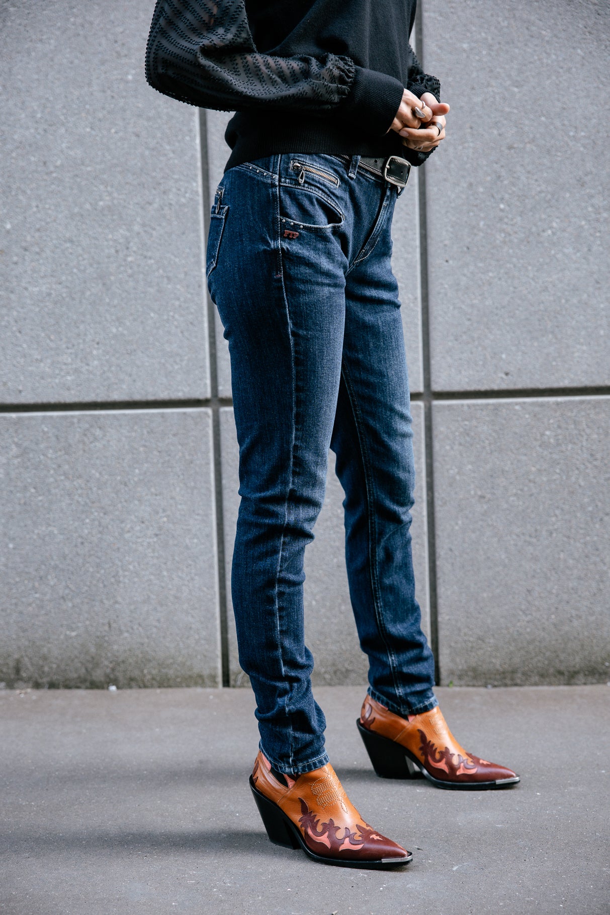 FREEMAN T. PORTER Alexa High Waist S-SDM battle - Indigo Stardust - 25874 6022.F2302 von Freeman T. Porter