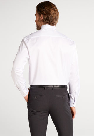 ETERNA COMFORT FIT COVER SHIRT TWILL - Ivory Mist - 8817-00-E19K