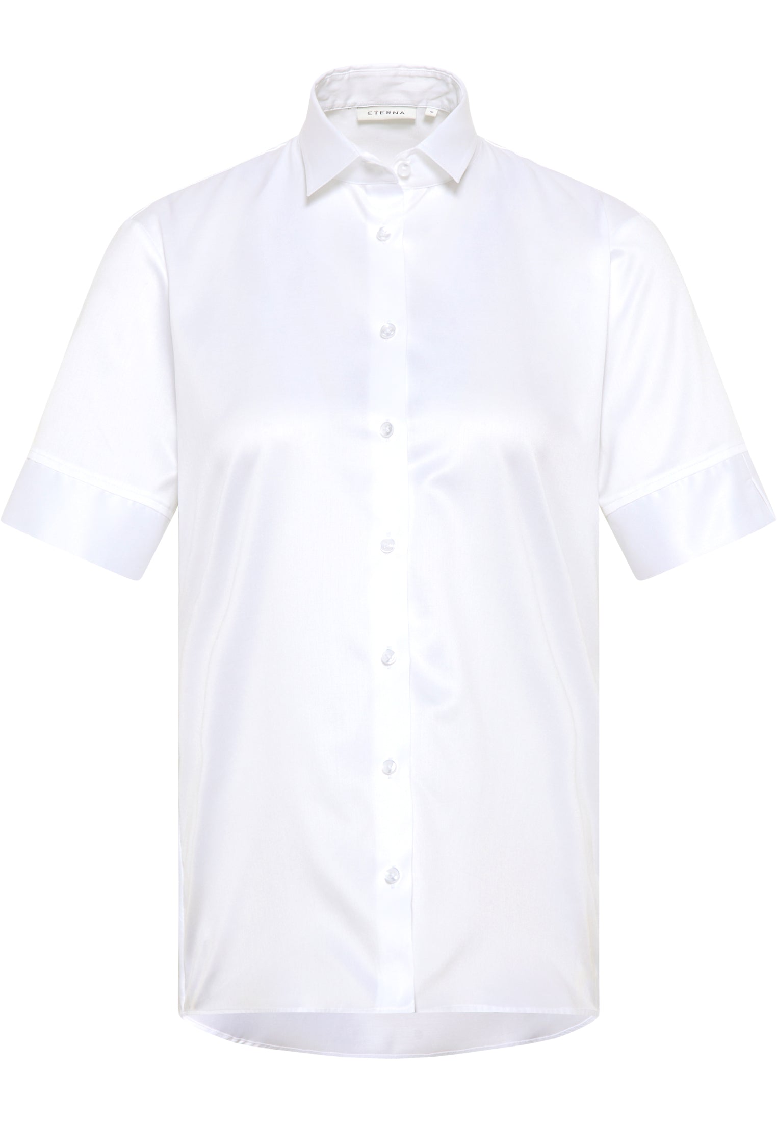 ETERNA Regular Fit Cover Shirt - Bright Cotton Cloud - 5008-00-H965