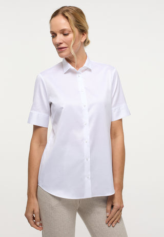 ETERNA Regular Fit Cover Shirt - Bright Cotton Cloud - 5008-00-H965