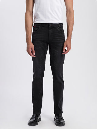 CROSS JEANS DAMIEN - Jet Nocturne Black - E198-046