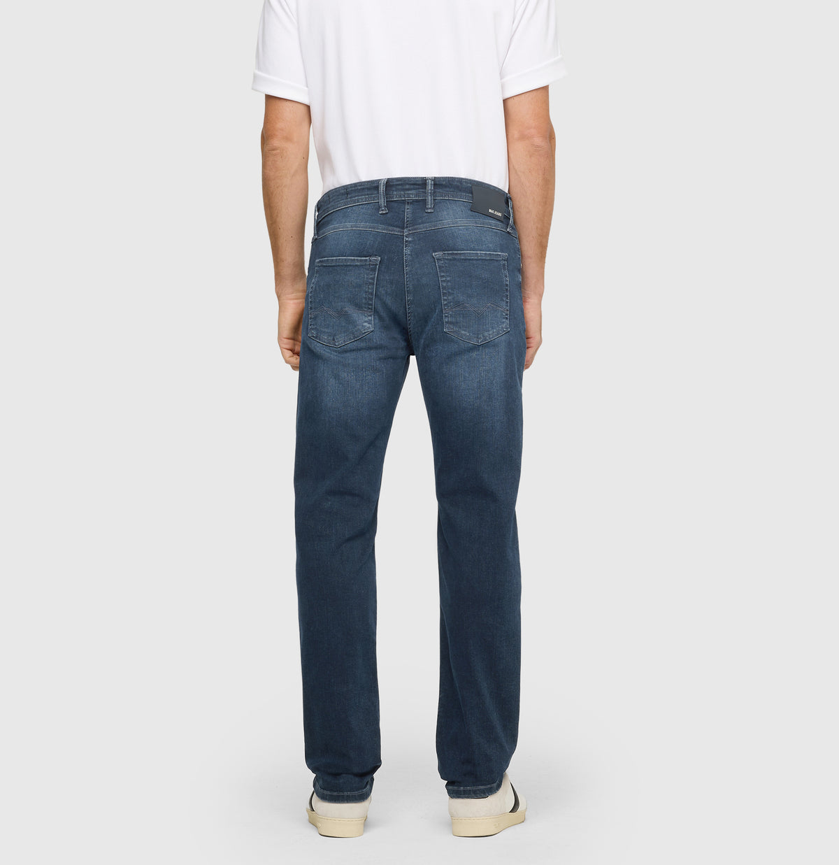 MAC DRIVER JEANS blue black authentic wash 0518-01-1995L H787 - ULTIMATE DRIVER JEANS von MAC
