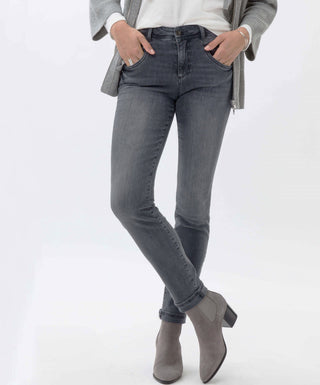 BRAX SHAKIRA used dark gray 9928220 71-6507-05 - VINTAGE STRETCH