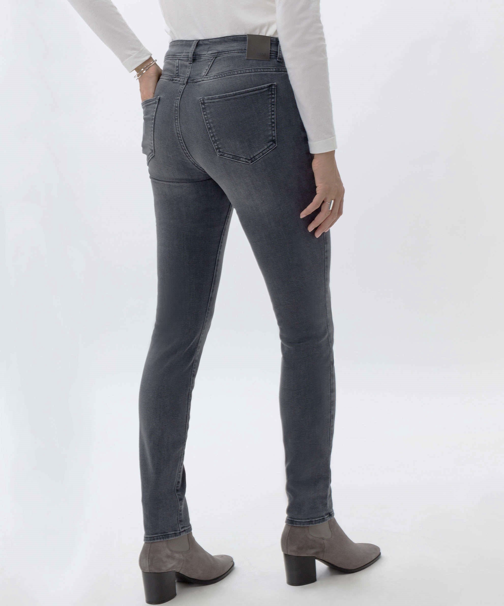 BRAX SHAKIRA used dark gray 9928220 71-6507-05 - VINTAGE STRETCH von BRAX
