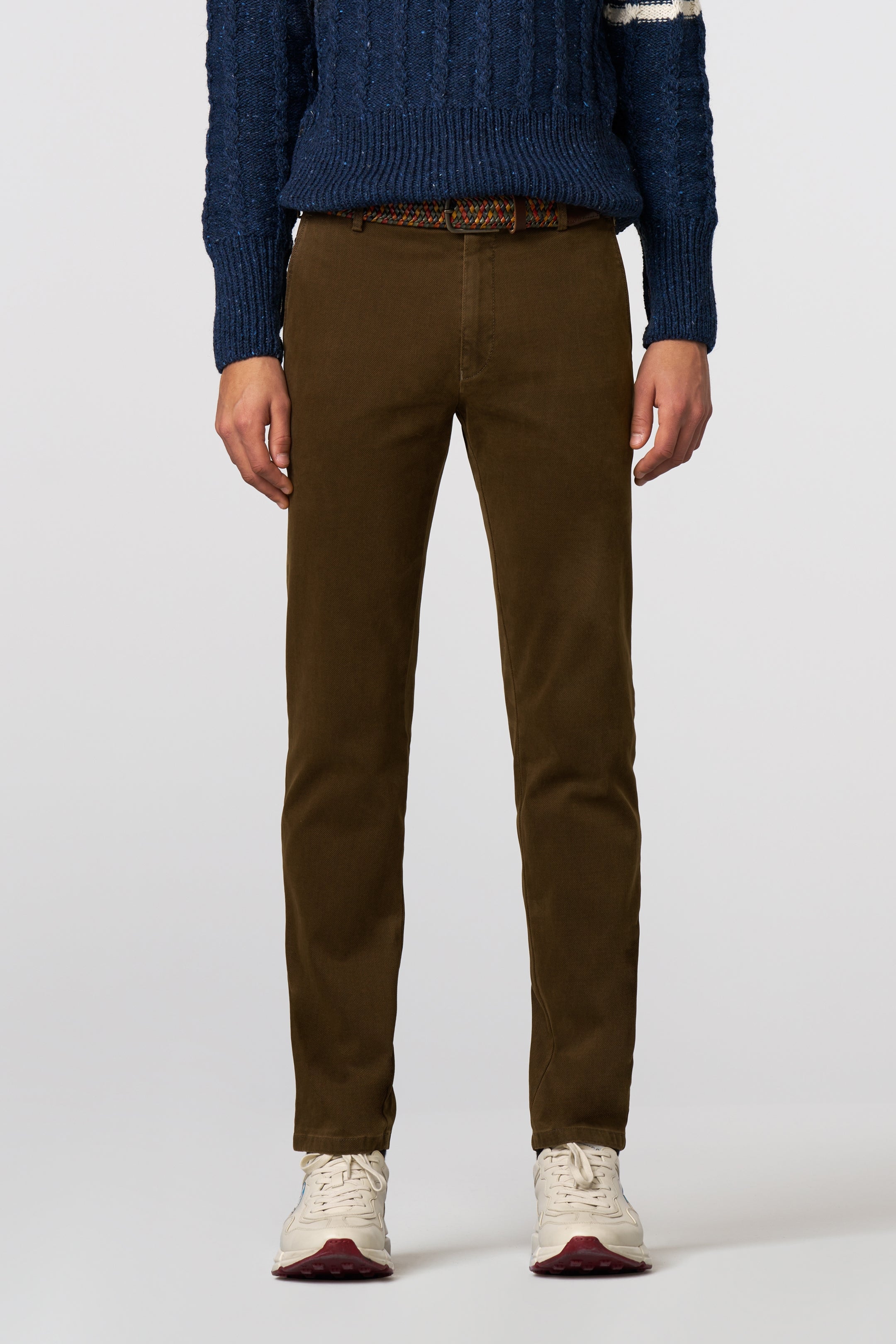 MEYER HOSEN Bonn Chino - Caramel Umber - 2-5613-45