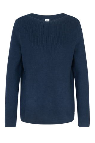 BRAX LESLEY Pullover/Longsleeve - Deep Navy Textures - 90188500 37-4038-22
