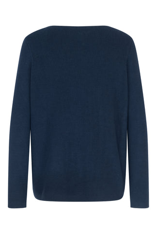 BRAX LESLEY Pullover/Longsleeve - Deep Navy Textures - 90188500 37-4038-22