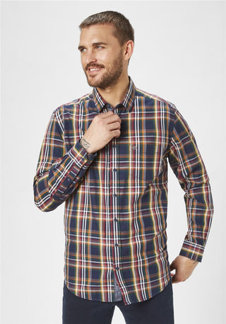 PADDOCKS Langarm Hemd - Old Harbor Plaid - 33155 6308.0800