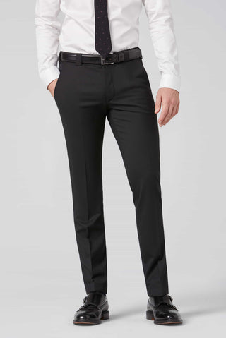 MEYER HOSEN Roma Anzughose - Midnight Washed Black - 115-0-9288.09