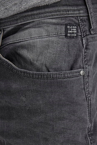BLEND Twister Jeans - Smoky Charcoal Wash - 20701794.76205