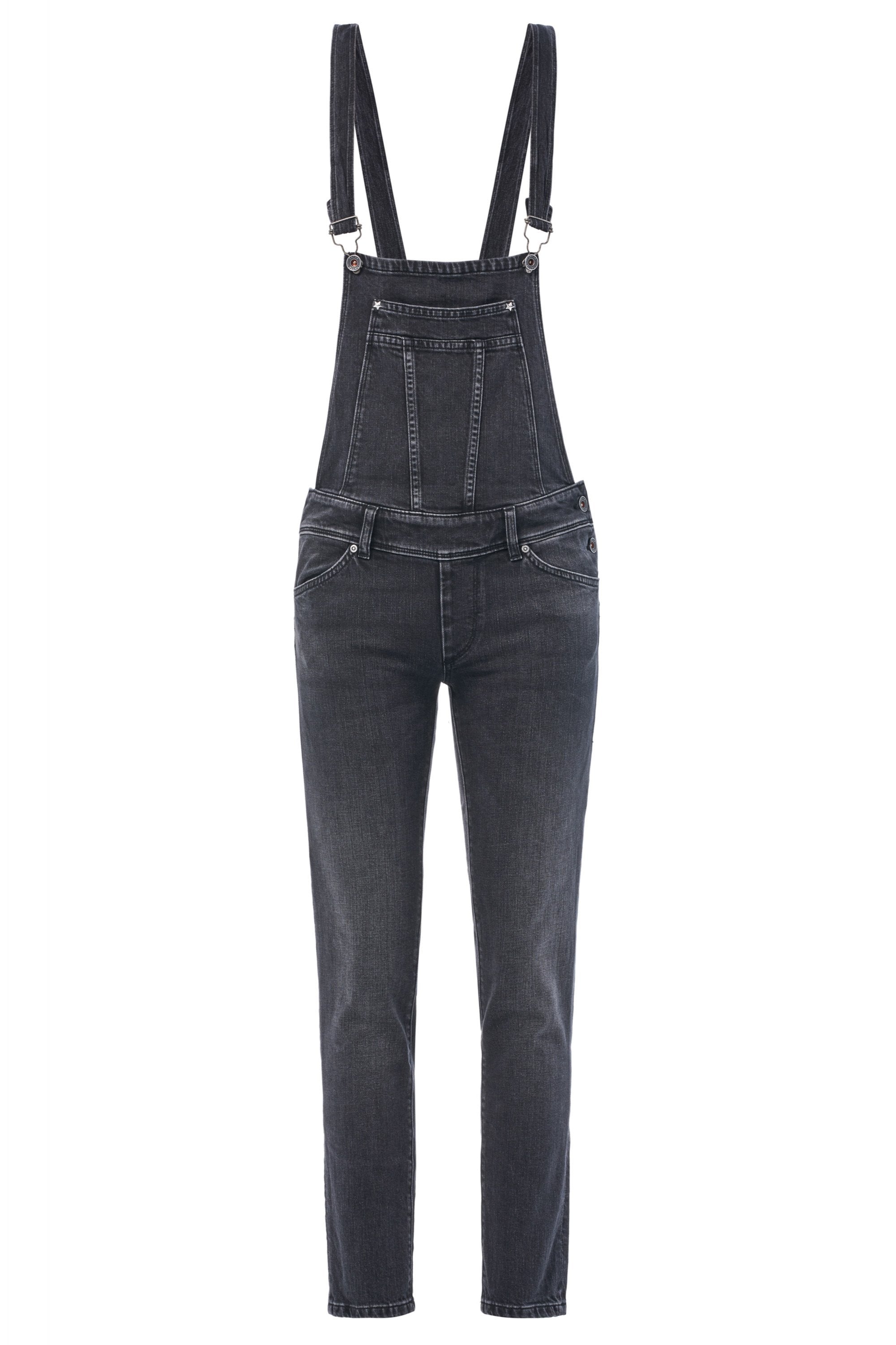 SALSA Wonder Push Up Latzhose - Smoky Slate Blue - 123892.0000
