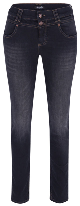 ANGELS JEANS Skinny Button Jeans - Smoky Graphite Wash - 346 1203.1158