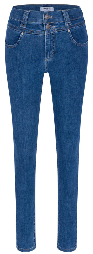 ANGELS JEANS Skinny Button Jeans - Worn Horizon Blue - 346 1203.33