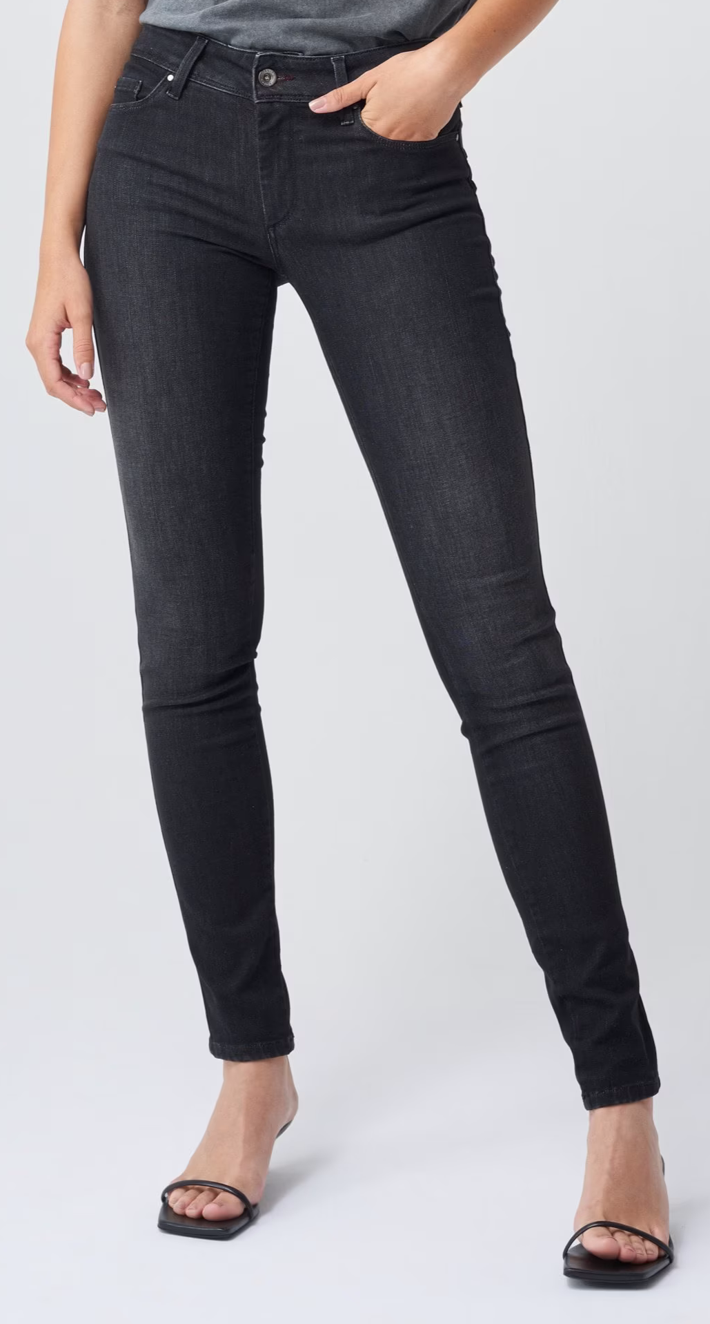 SALSA Wonder Push Up Jeans - Midnight Twill Black - 125355.0000