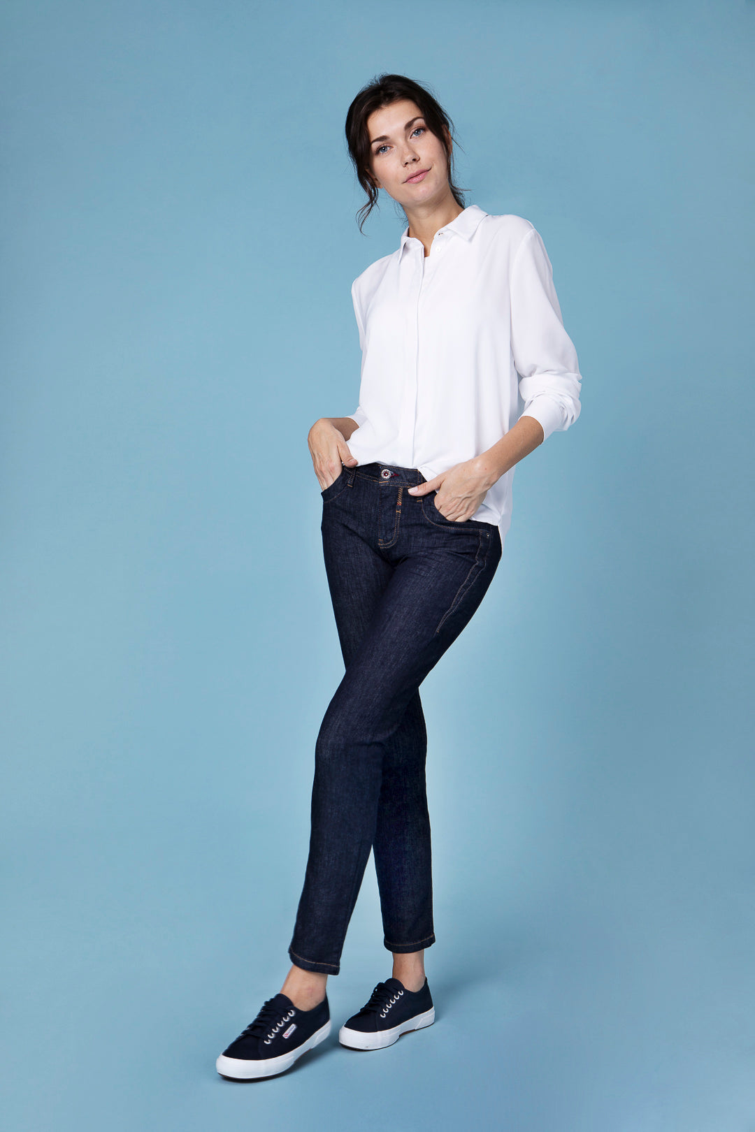 BLUE FIRE Nancy Slim-Fit Jeans - Deep Midnight Indigo - 1001.251 von Blue Fire