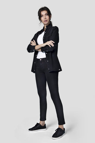 BLUE FIRE Nancy Slim-Fit Jeans - Midnight Ember Black - 1001.390
