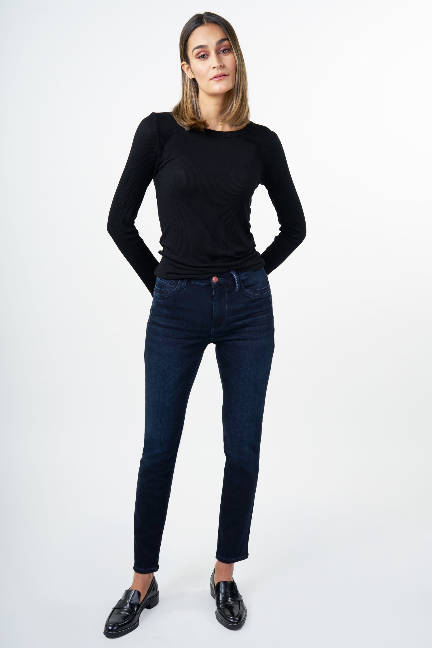 BLUE FIRE Nancy Slim-Fit Jeans - Midnight Ink Blue - 1001.4141 von Blue Fire