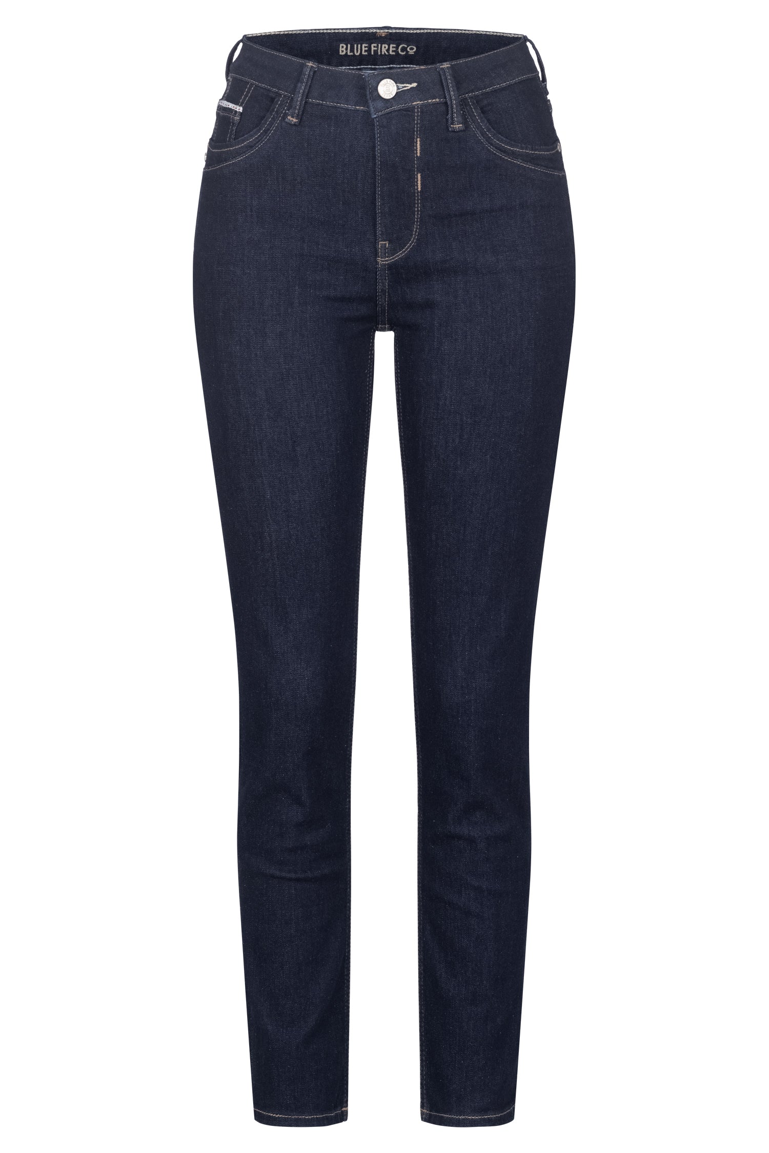 BLUE FIRE Nancy Slim-Fit Jeans - Midnight Indigo Rinse - 1001.267
