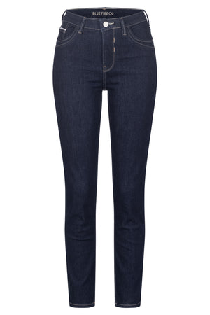 BLUE FIRE Nancy Slim-Fit Jeans - Midnight Indigo Rinse - 1001.267