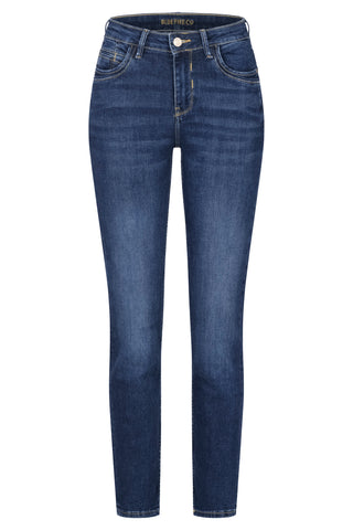 BLUE FIRE Nancy Slim-Fit Jeans - Deep Twilight Blue - 1001.266