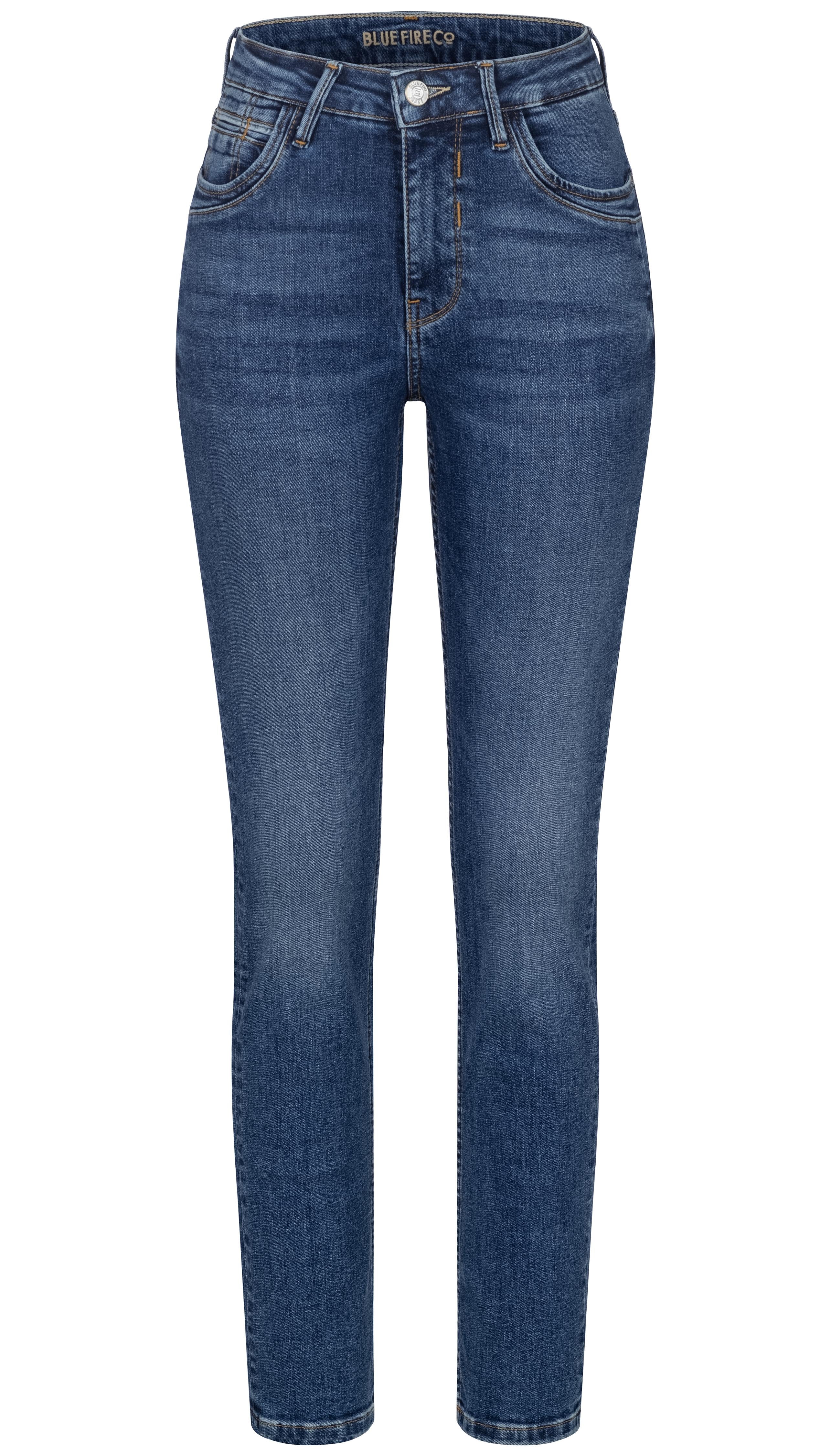 BLUE FIRE Nancy Slim-Fit Jeans - Coastal Stonewash Blue - 1001.265
