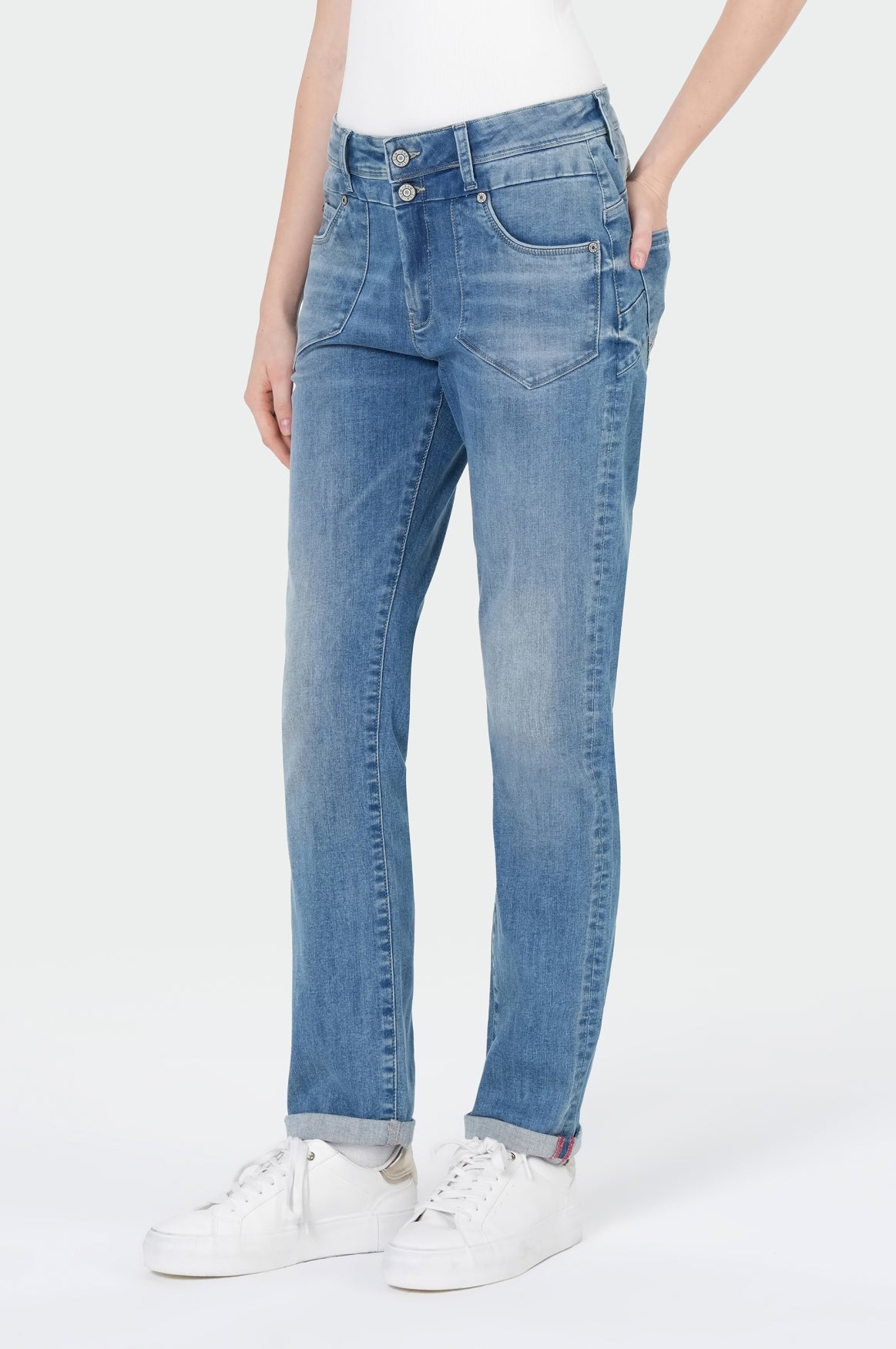MOD JEANS Peggy Jeans - Mid Summer Wash Blue - SP26-PEGGY.10024