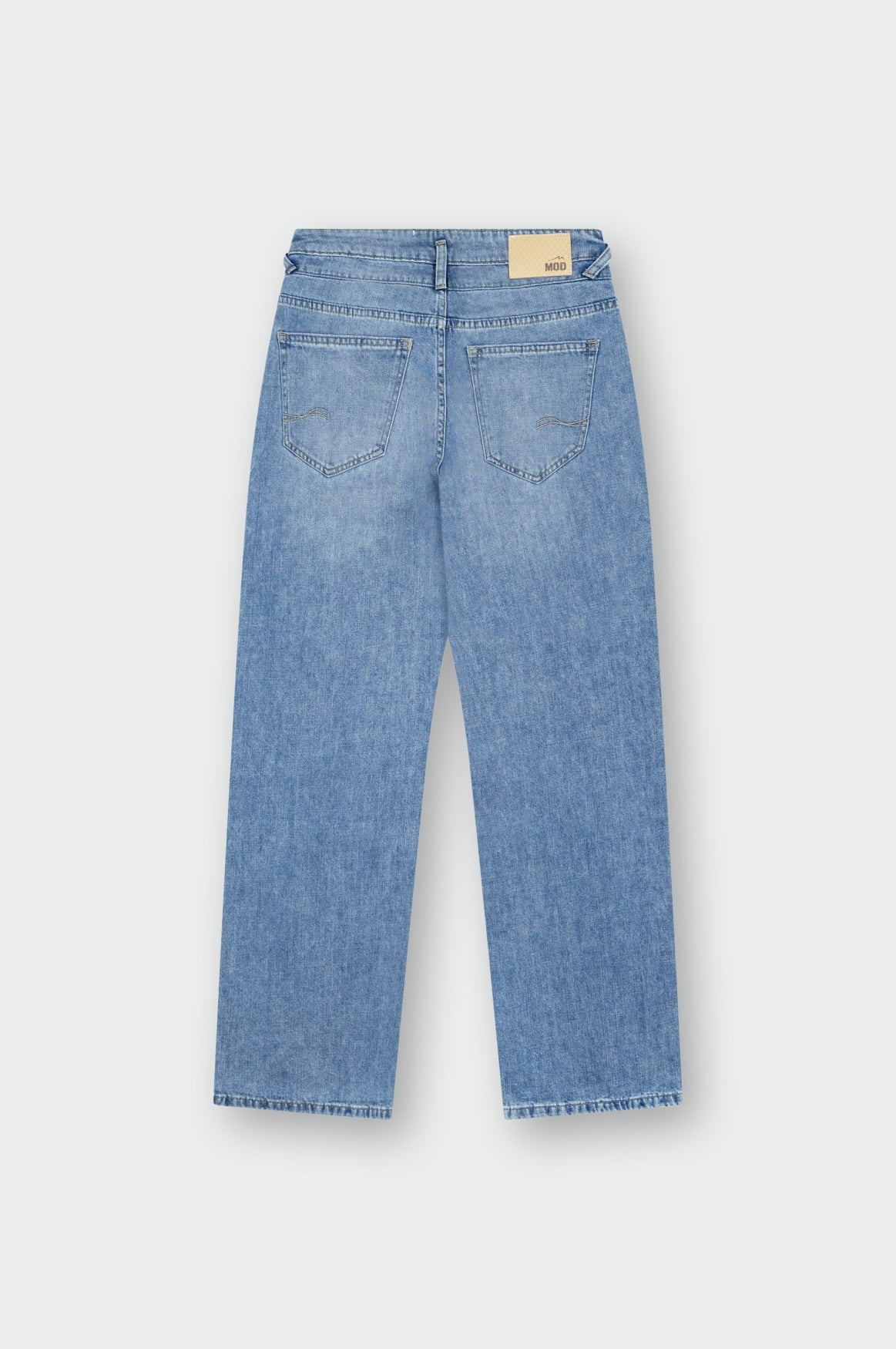 MOD JEANS NINI Wide Leg - Coastal Powder Blue - SP26-NINI.10027 von MOD Jeans