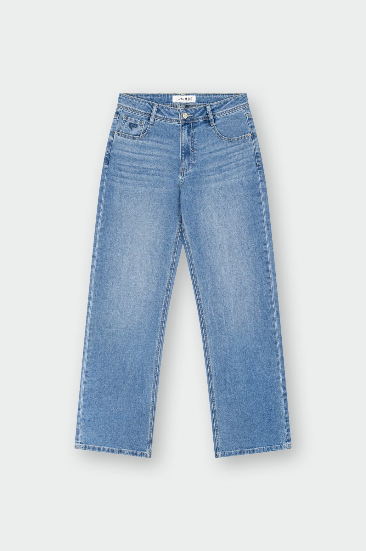 MOD JEANS Nicola Baggy - Denim Sky Blue - SP26-NICOLA.10082 von MOD Jeans