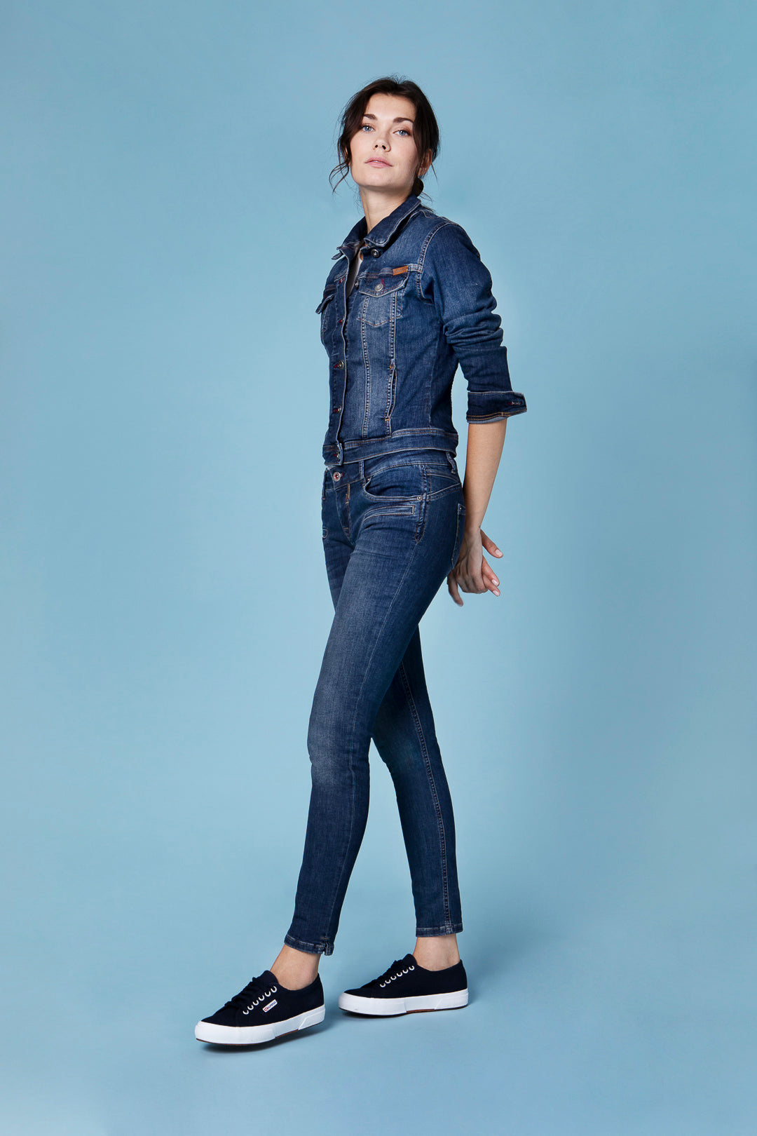BLUE FIRE Alicia Skinny Jeans - Midnight Stone Blue - 1044.241 von Blue Fire