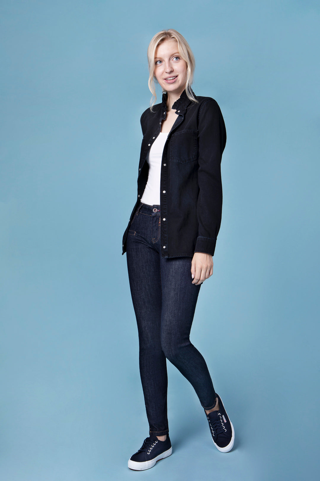 BLUE FIRE Alicia Skinny Jeans - Midnight Rinse Indigo - 1044.251 von Blue Fire