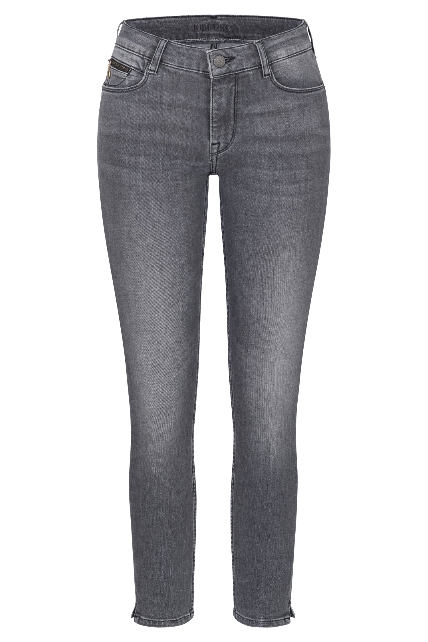 BLUE FIRE Alicia Skinny Jeans - Smoky Silver Grey - 1044.268