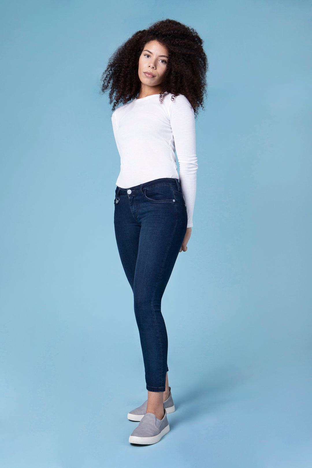 BLUE FIRE Chloe Skinny Jeans - Deep Twilight Indigo - 1046.462 von Blue Fire