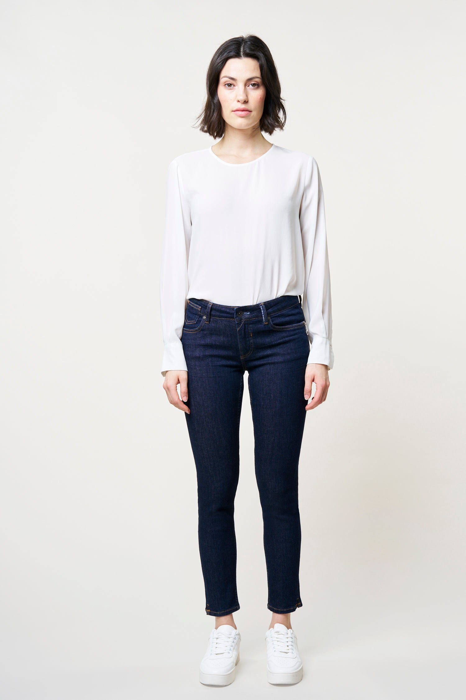 BLUE FIRE Chloe Skinny Jeans - Deep Midnight Indigo - 1046.263 von Blue Fire