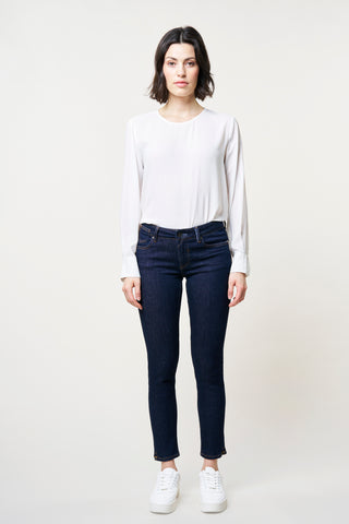 BLUE FIRE Chloe Skinny Jeans - Deep Midnight Indigo - 1046.263