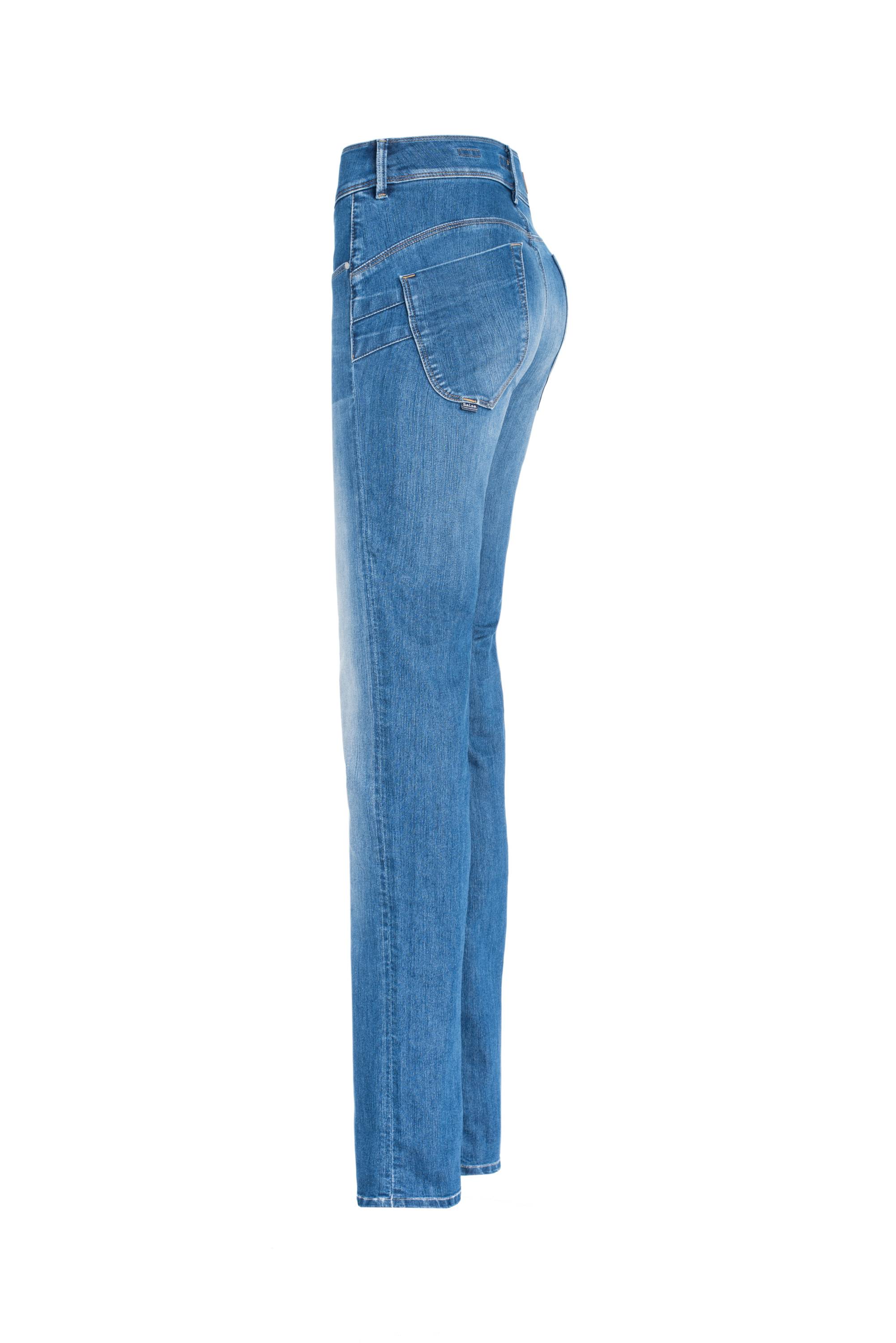 SALSA Secret Push In Slim Fit Jeans - Coastal Denim Blue - 105503.8503