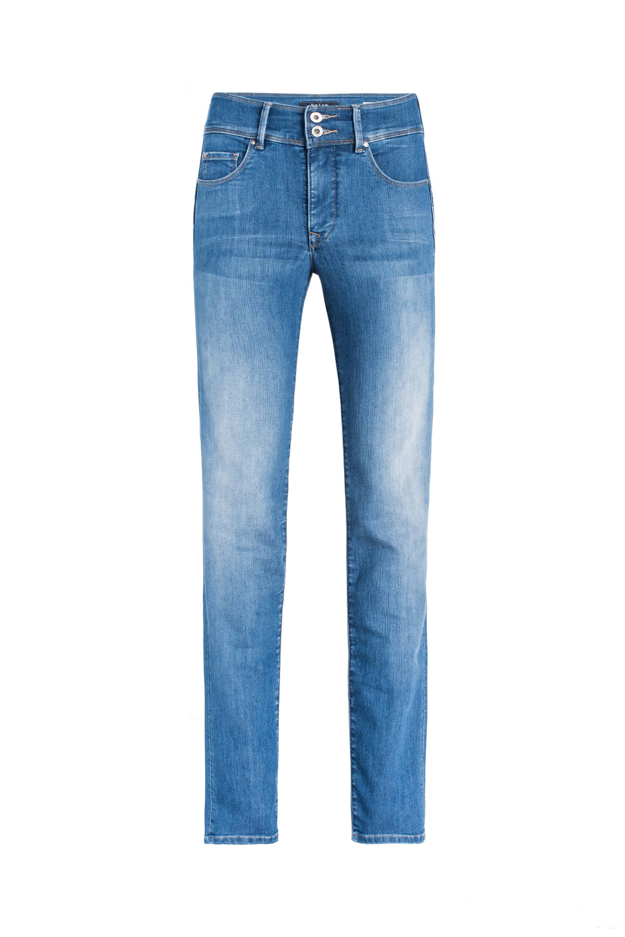 SALSA Secret Push In Slim Fit Jeans - Coastal Denim Blue - 105503.8503
