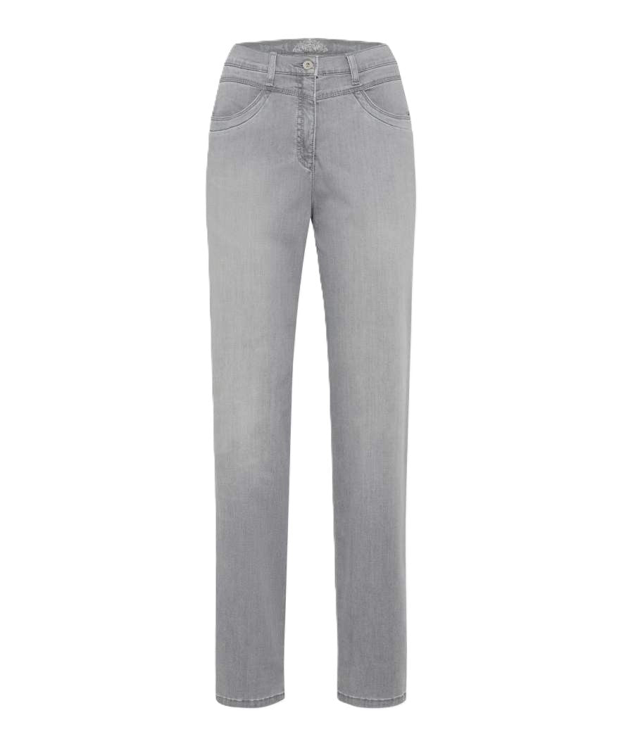 RAPHAELA BY BRAX Caren New Five-Pocket - Cloudstone Grey - 10923120 16-6308-03