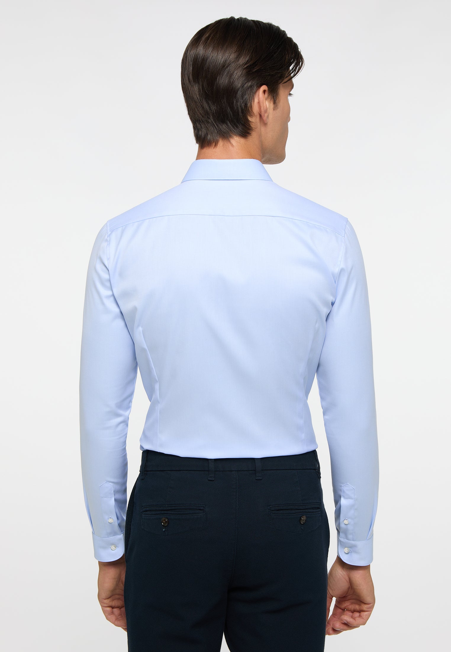 ETERNA SUPER SLIM COVER SHIRT - Light Riviera Blue - 8817-10-Z182 von Eterna