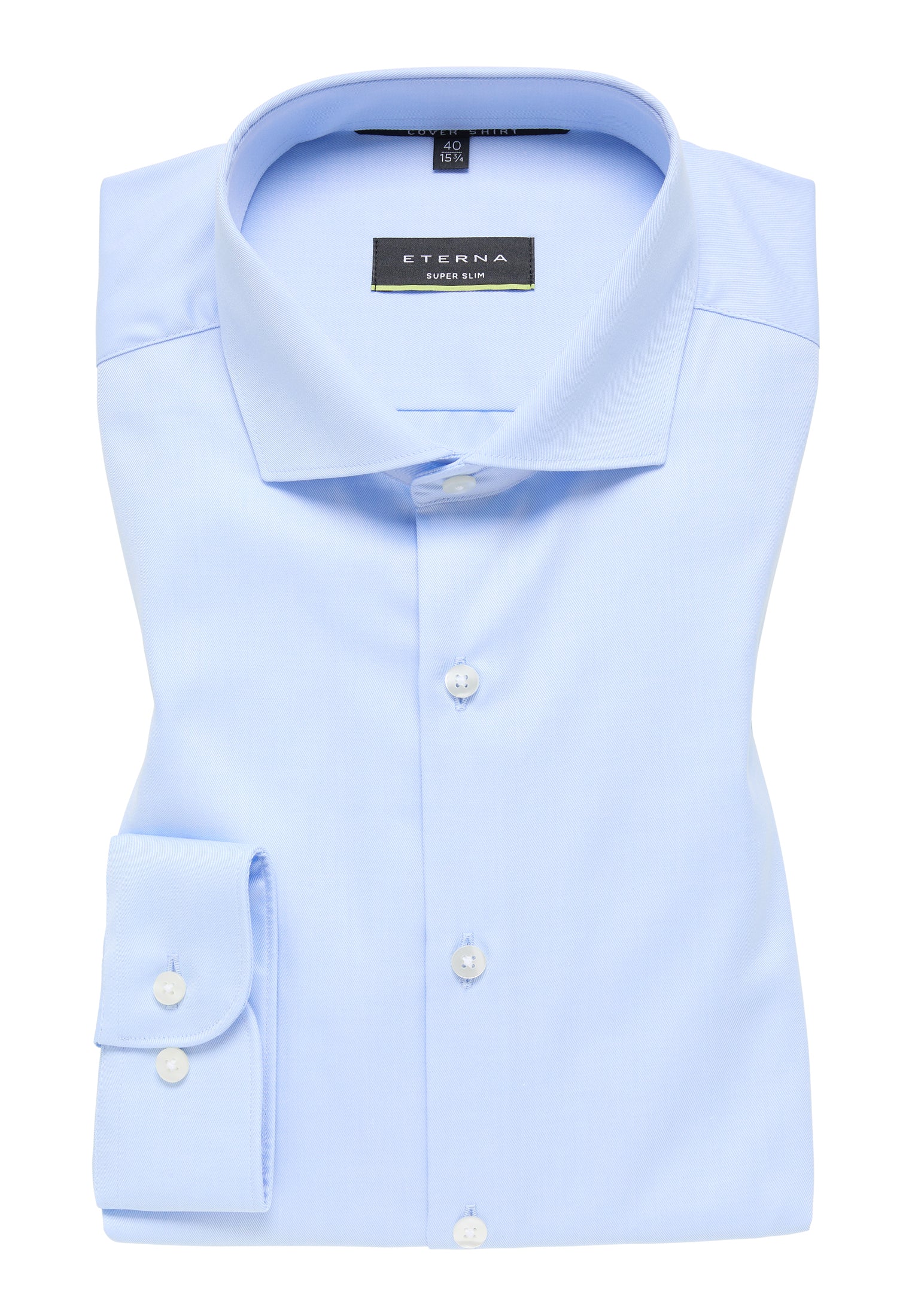 ETERNA SUPER SLIM COVER SHIRT - Light Riviera Blue - 8817-10-Z182 von Eterna