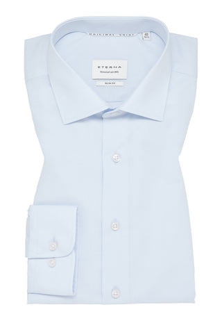 ETERNA SLIM FIT Langarm Hemd - Skywashed Mist - 1100-10-F170