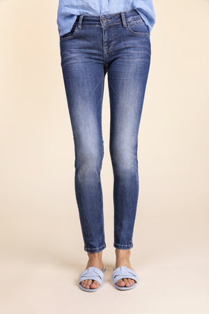 BLUE FIRE ALICIA Five Pocket - Stonewashed Harbor Blue - 1044.242