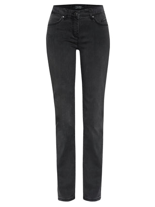 TONI PERFECT SHAPE - Charcoal Velvet Blue Denim - 1-1106-0-11045.872